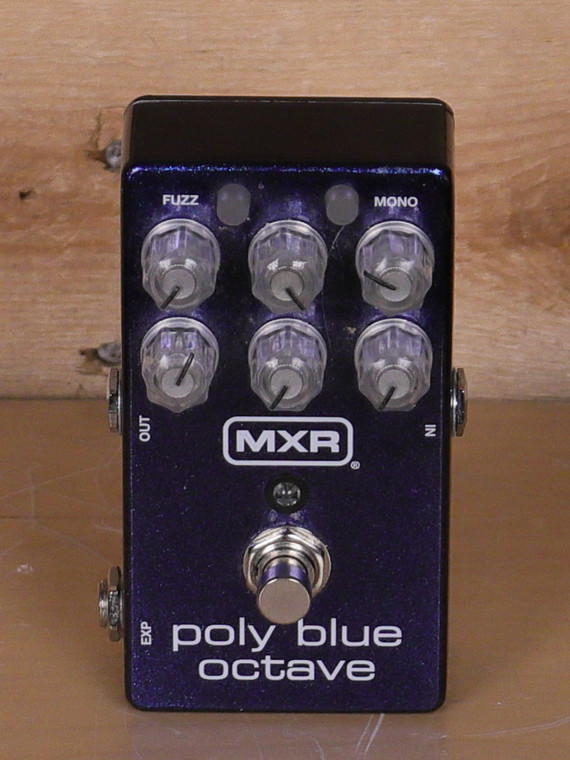 MXR M306 Poly Blue Octave Effects Pedal "Good Condition"