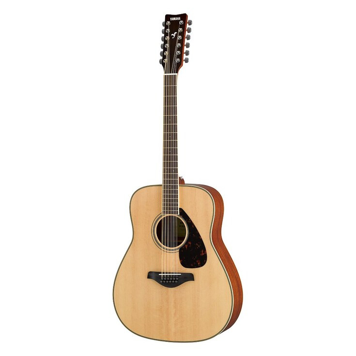 Yamaha FG820-12 12-String Acoustic Guitar - Natural - 1