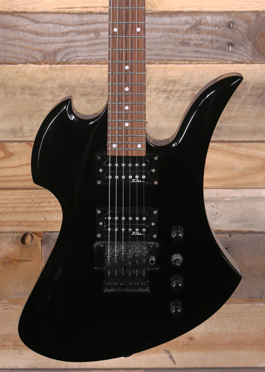 2004 B.C. Rich Mockingbird Platinum Pro Electric Guitar Onyx w/ Case "Player Condition"