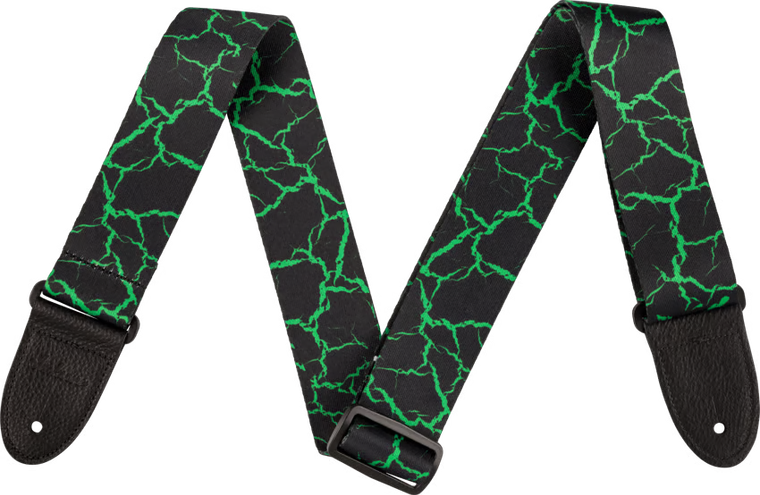 Jackson Jackson 2" Poly Strap, Green Crackle