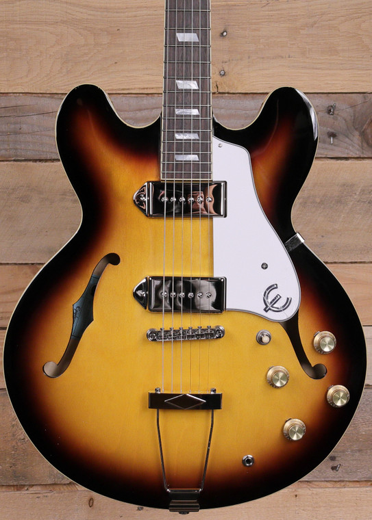 Epiphone Casino Hollowbody Guitar Vintage Sunburst w/ Gigbag