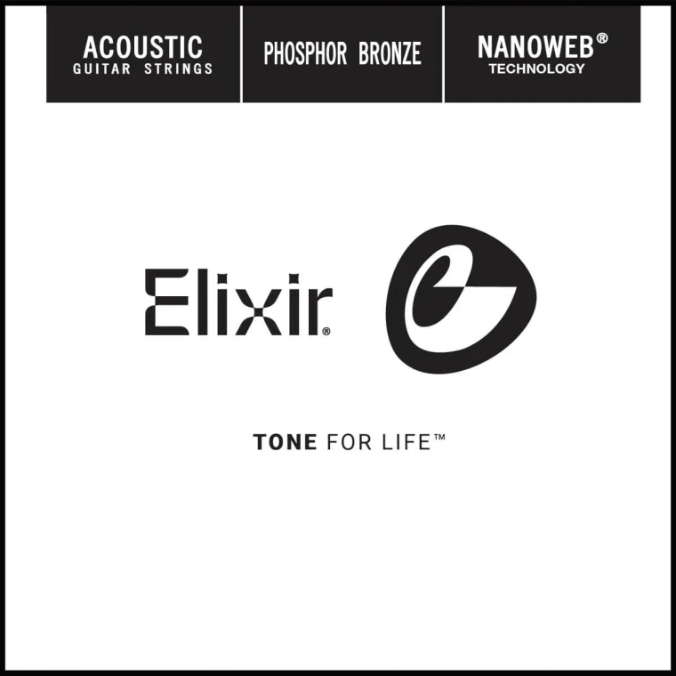 ELIXIR SINGLE STRING - Acoustic 032 Phosphor Bronze
