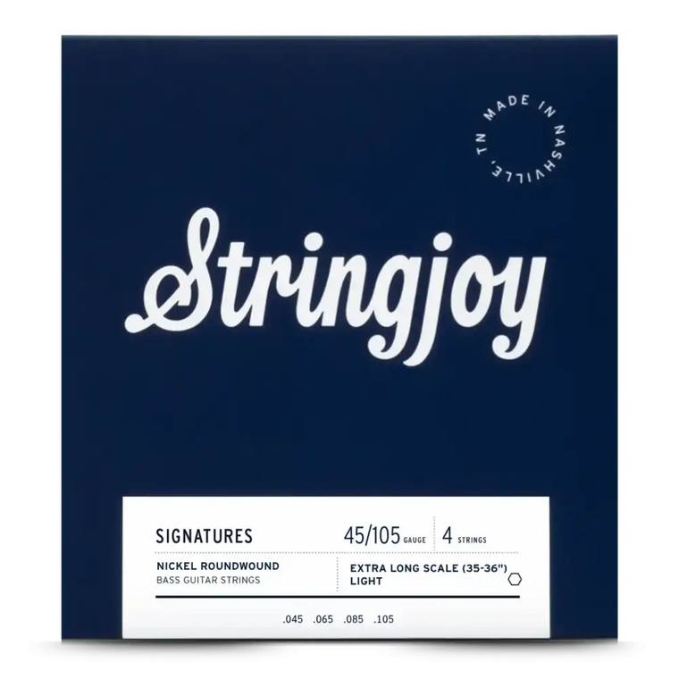 STRINGJOY Signatures Bass 45-105 | Long Scale | Light - Nickel Wound - String Set
