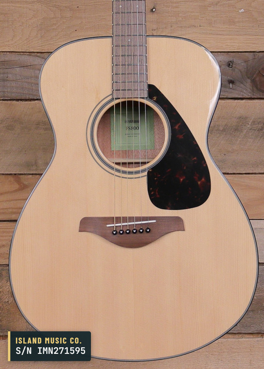 Yamaha FS800 Acoustic Guitar, Natural - actual guitar photo 1