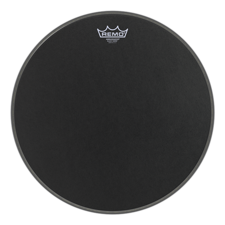 Remo Ambassador Black Suede 16" Drumhead