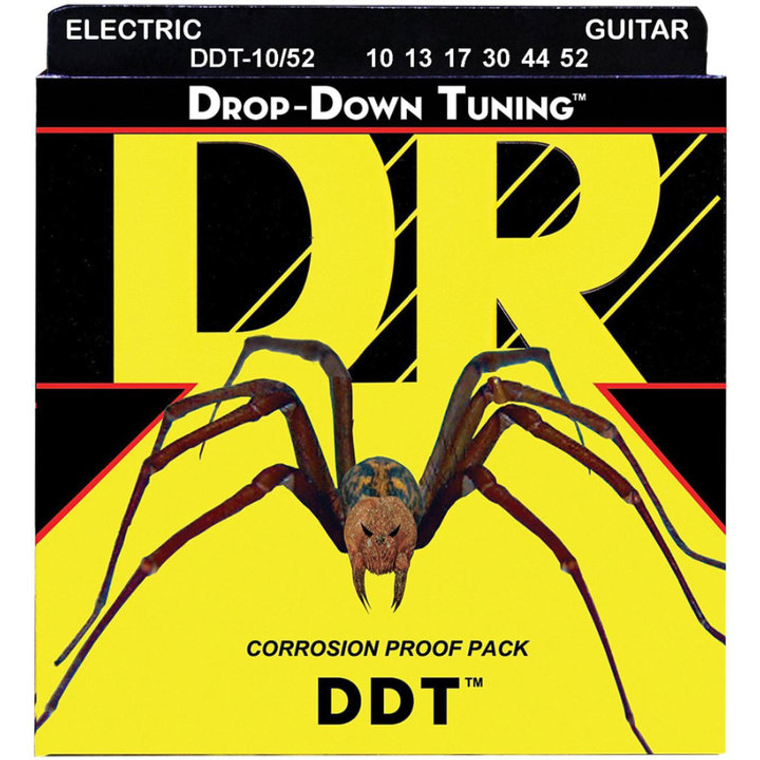 DR Strings Drop Down Tuning Big N' Heavy Electric Guitar Strings (10-52)
