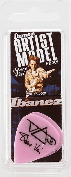 Ibanez Steve Vai Signature Picks 6-Pack Pink