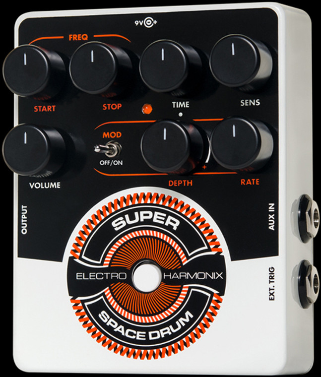 Electro-Harmonix Super Space Drum Analog Drum Synthesizer Effect Pedal