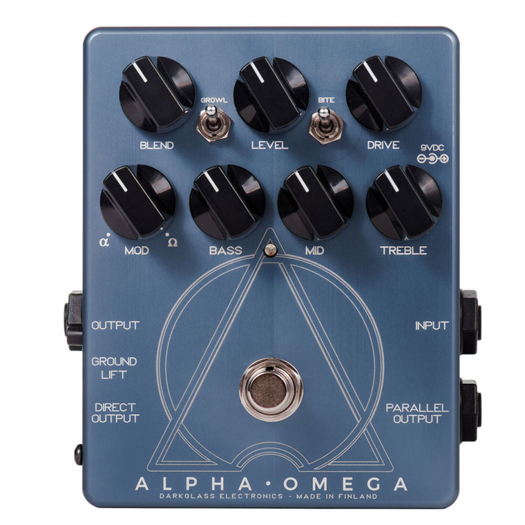 Darkglass Alpha Omega Preamp Bass Effects Pedal