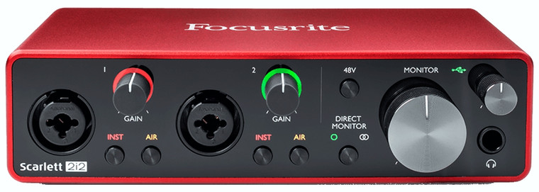 focusrite scarlett 2i2 register