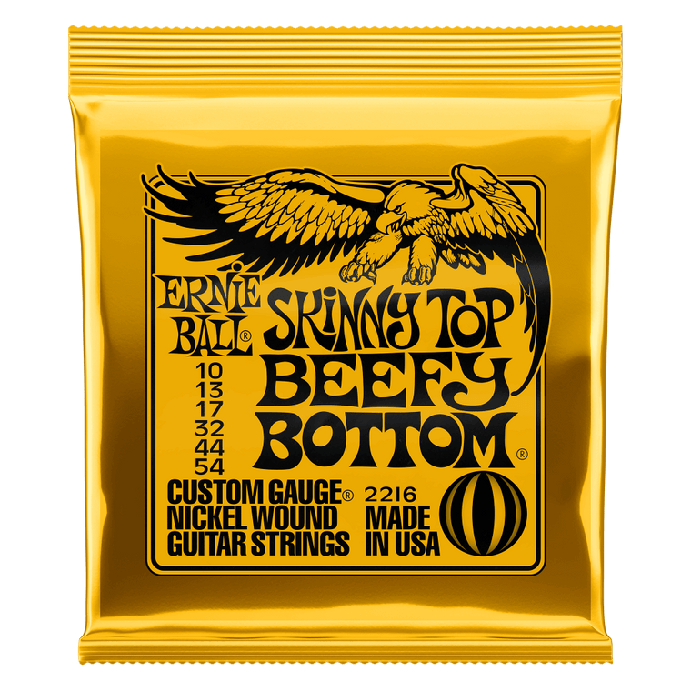 Ernie Ball P02216 Skinny Top Beefy Bottom Slinky Nickel Wound Electric Guitar Strings