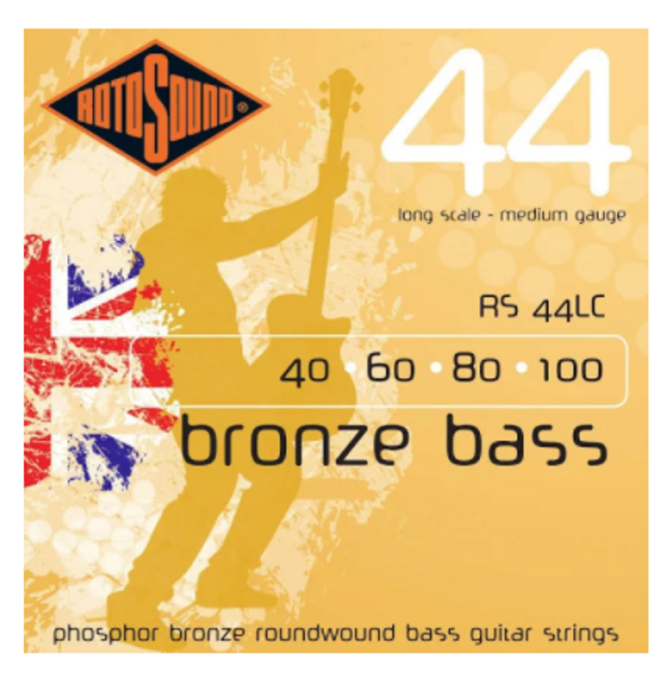 Rotosound RS44LC Phosphor Bronze Bass Guitar Strings