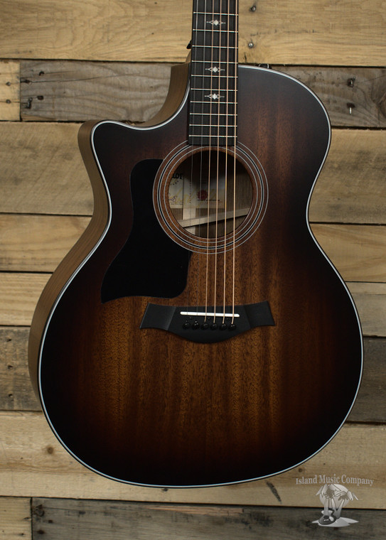 Taylor 324ce Left Handed Acoustic/Electric Guitar Shaded Edge Burst w/ Case