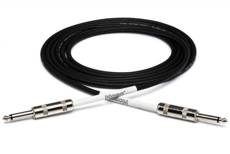 Hosa GTR-210 10ft Guitar Cable - Straight to Same