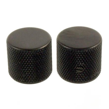 All parts MK-0115-003 Metal Barrel Knobs - Black 2 Pack