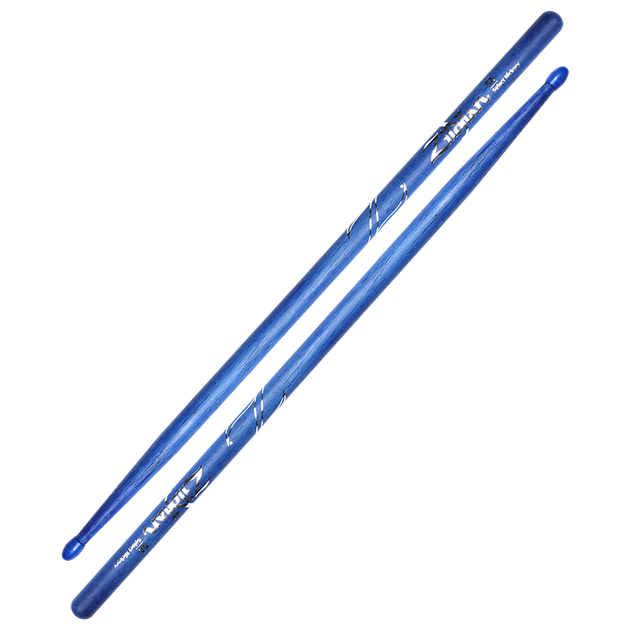 Zildjian Z5ANBU 5A Blue Nylon Tip Drumsticks