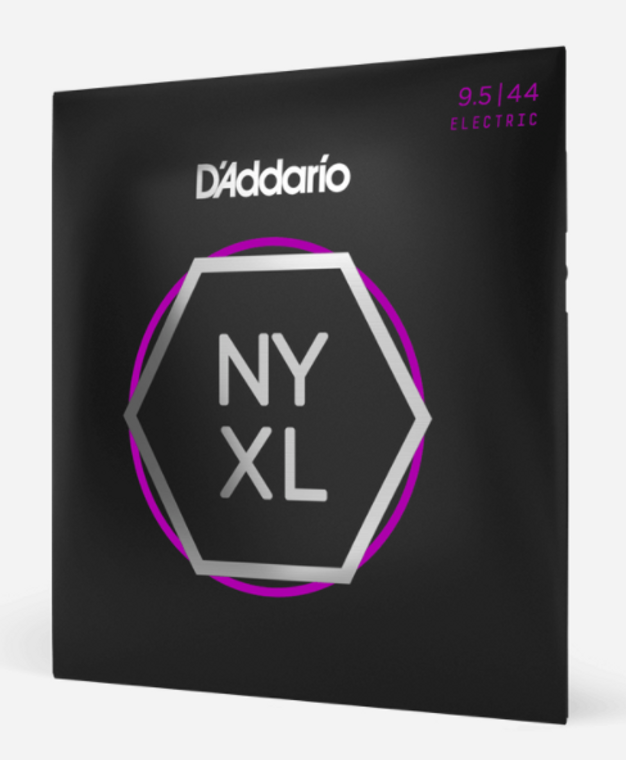 D'Addario NYXL09544 NYXL Electric Guitar Strings - Super Light Plus, 9.5-44