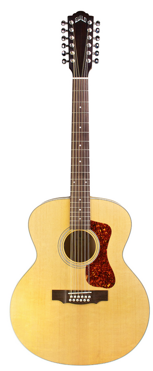 Guild 12-String Acoustic Electric Guitar - Maple Natural