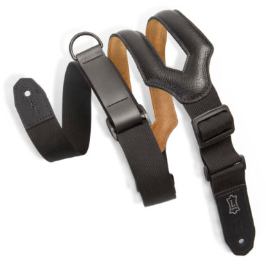 Levy's MRHSS-BLK Right Height Ergonomic Padded Guitar Strap - Black