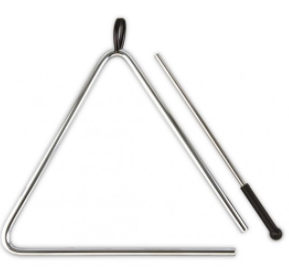 Triangle Musical Instrument TIGER TRI28-T 12 Inch Saba Triangle ...