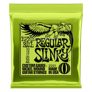 Ernie Ball 2221 Nickel Wound Electric Guitar Strings - Regular Slinky, 10-46