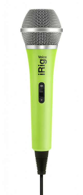 IK Multimedia IRIGMICVOGIN iRig Voice Mic - Green