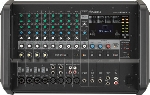 Yamaha EMX7 12 Channel Dual 710W Powered Mixer