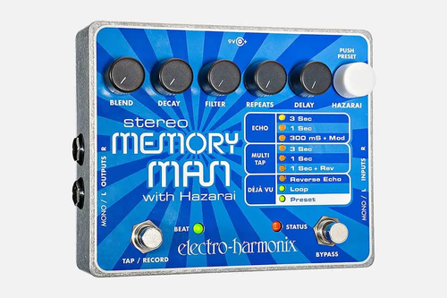 Electro Harmonix Stereo Electric Mistress Memory Man w/Hazarai 