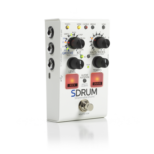 【未使用】 Digitech SDRUM Strummable Drums Digitech SDRUM Strummable Drums Pedal
