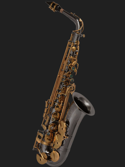 Cannonball Sceptyr SemiPro Alto Sax BlackNickel Body/Gold Lacquer