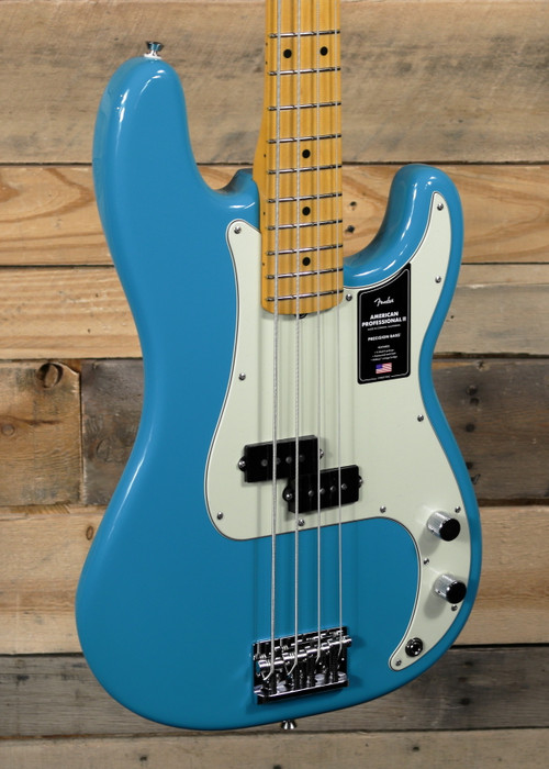 Fender American Professional II Precision Bass Miami Blue w/ Case