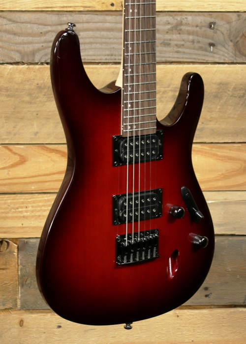 Ibanez S521 Electric Guitar Blackberry Sunburst