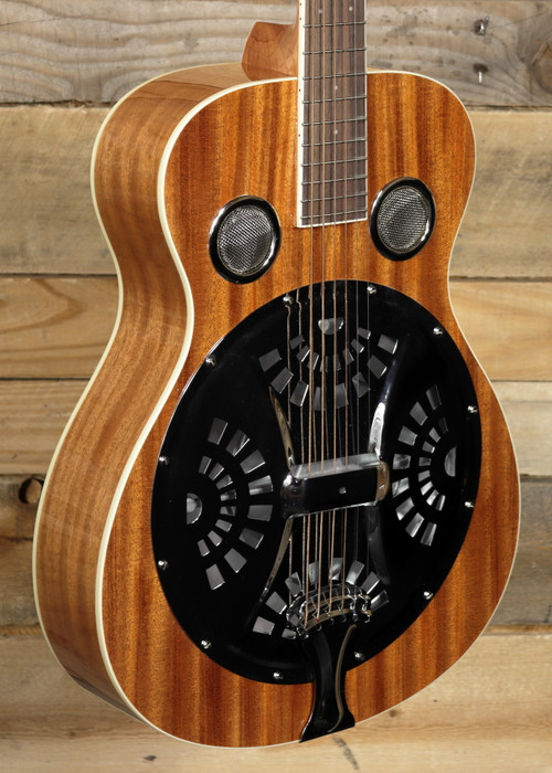 Regal RD-30M Studio Series Roundneck Resophonic Guitar Natural