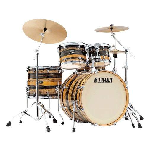 tama キャデラ TAMA CK52KSNET Superstar Classic Natural Ebony Tiger Set - 5pc