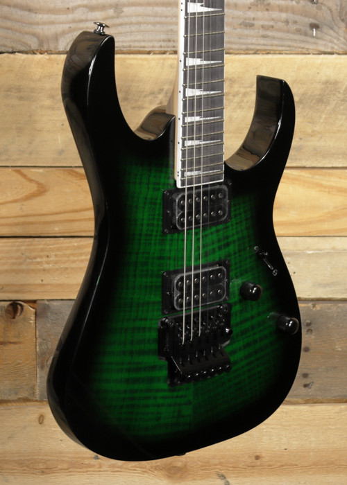 Ibanez Gio RG Electric Guitar - Transparent Emerald Burst