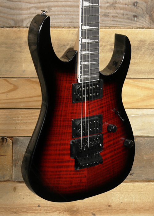 Ibanez Gio RG Electric Guitar - Transparent Red Burst