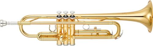 虎牙　YAMAHA YTR-233 リバースモデル 支柱追加 Yamaha YTR-2330 Standard Trumpet - Gold Epoxy Lacquer