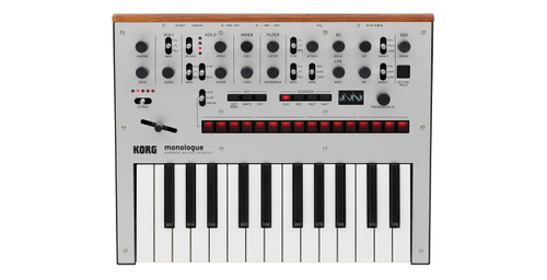 Korg Monologue 25鍵 Korg Monologue Monophonic Analogue Synthesizer Silver