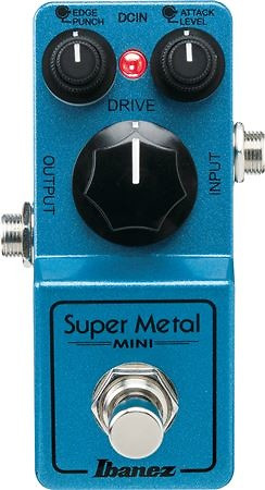 Ibanez Super Metal Mini Distortion Effects Pedal - Island Music Co