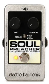 Electro Harmonix Soul Preacher Compressor Sustainer Pedal