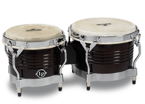 LP M201 Matador Bongos - Dark Brown Wood
