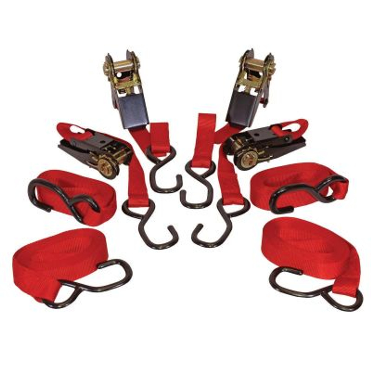 TIE DOWN 4PK 1 IN X 15FT RATCHETING - DirectLift Canada