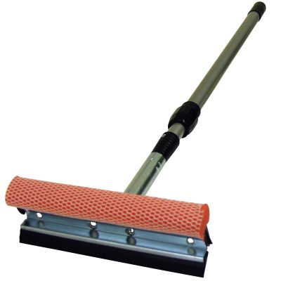 SQUEEGEE 8 METAL HEAD WITH 21 - 36 EXT HANDLE