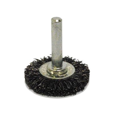 CRIMPED WIRE WHEEL BRUSH, 1 1/2