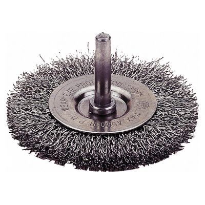 CRIMPED WIRE WHEEL BRUSH,3"