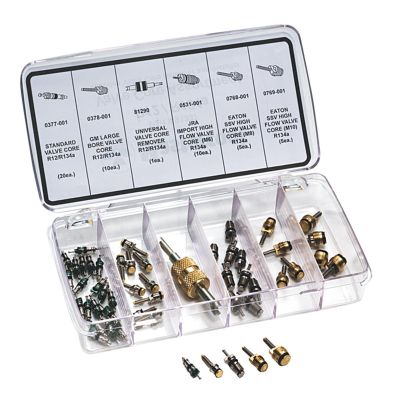 VALVE CORE ASSORTMENT R12/R134A