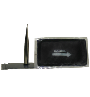 2 1/4" x 4" w/ 3/8" Stem, Patch Plug Combo Unit