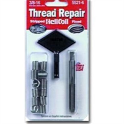 Helicoil HEL5521-6 5521-6 3/8-16 Inch Coarse Thread Repair Kit Helicoil HEL5521-6 5521-6 3/8-16 Inch Coarse Thread Repair Kit