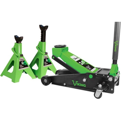 3.5 TON SERVICE JACK & 6 TON JACK STAND COMBO