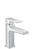 Hansgrohe 32510821 Metropol 110 Single-Hole Faucet with Lever Handle without Pop-Up, 1.2 GPM Brushed Nickel